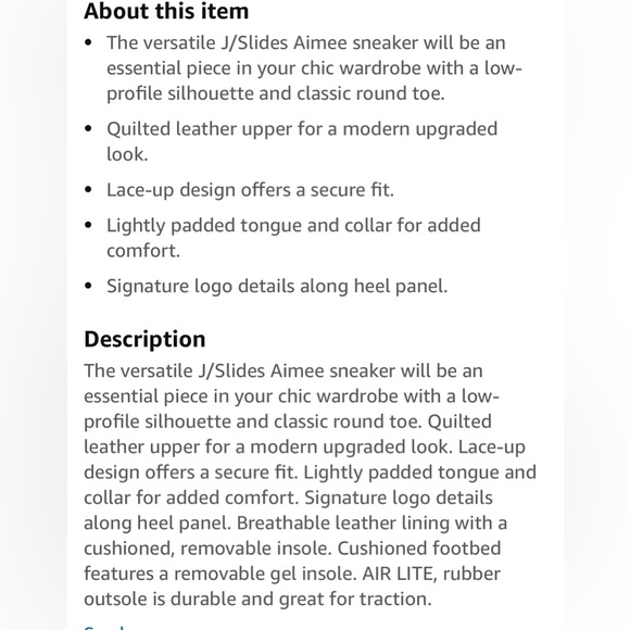 Wrn 1X J SLIDES leather Aimee platform sneakers women’s tennis shoes size 9 - Picture 14 of 15